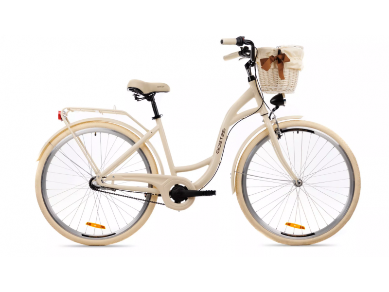 Retro Bicykel Goetze STYLE 28" 3 prevodové hlinikové INSTA MSMADELEINE+košík