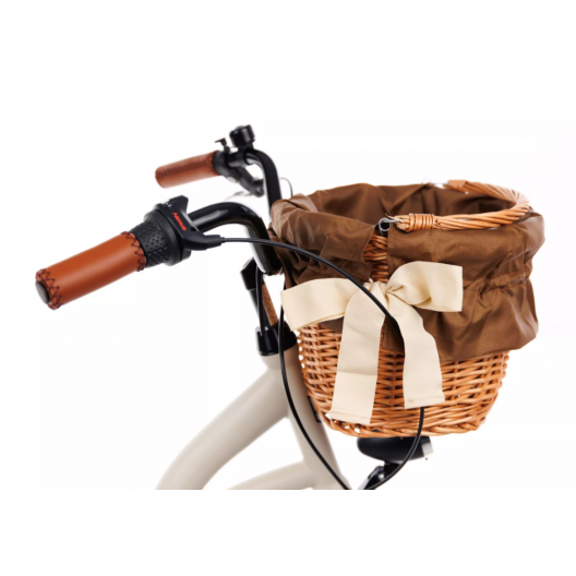 Retro Bicykel Goetze STYLE 28" 3 prevodové pískový+košík