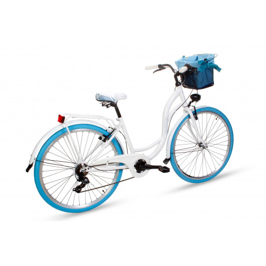 Retro Bicykel GOETZE MOOD 28" 7 prevodový Bielo-modrý
