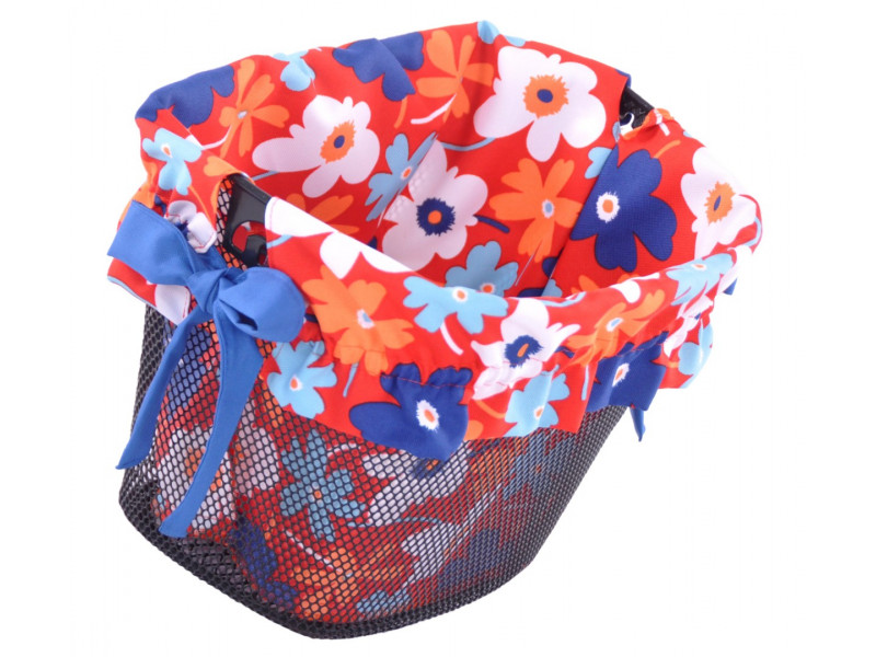 Dekoratívna textilná výplň do košíka Kvetiny